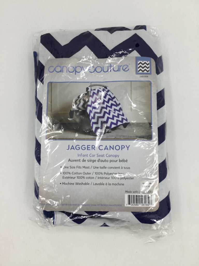 Canopy Couture Blue Car Seat Canopy