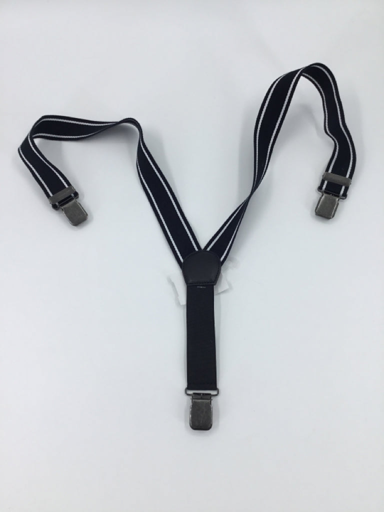 Gymboree Child Size 2-4 years  Black Solid Suspenders