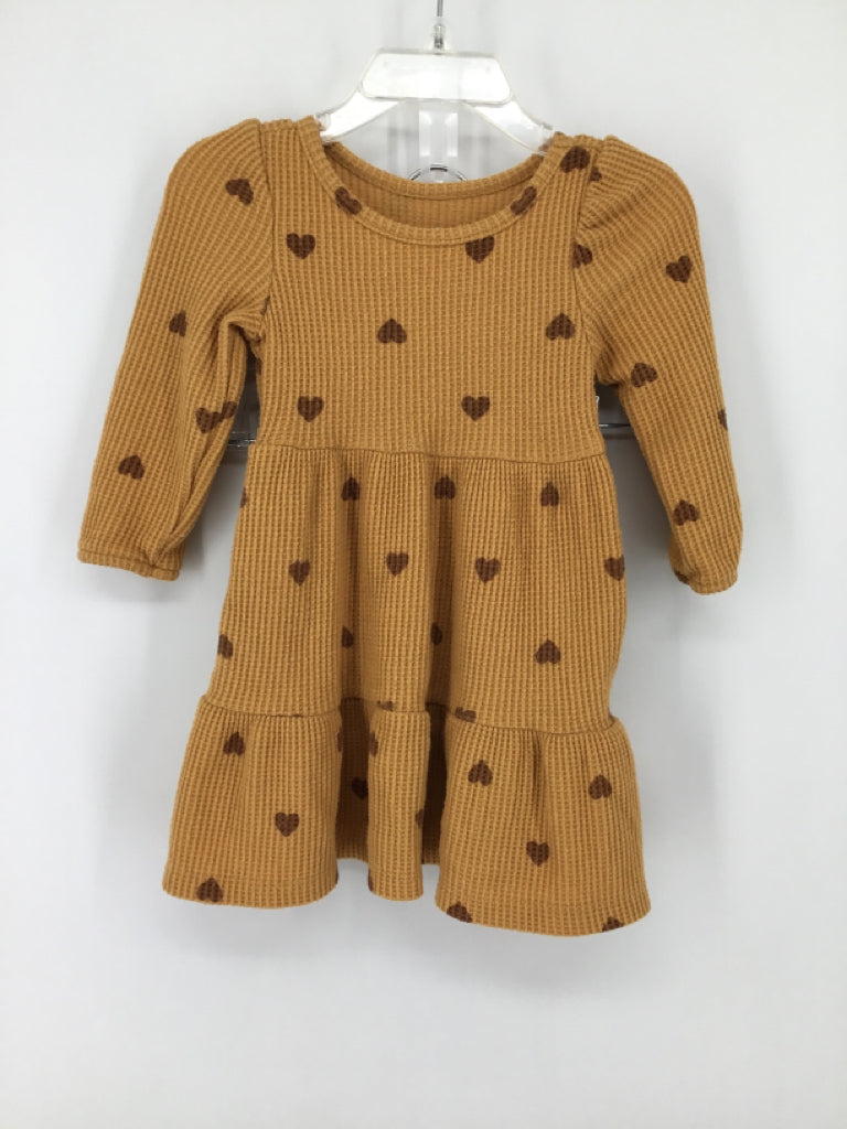 Cat & Jack Child Size 12 Months Yellow Dress - girls