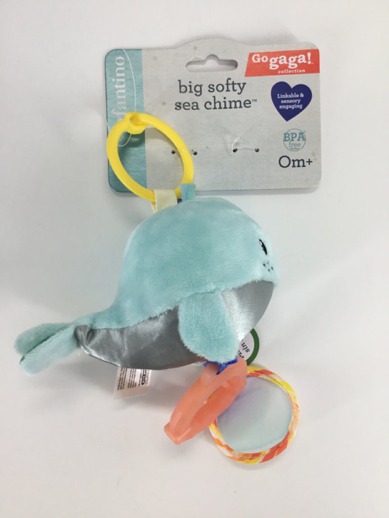 infantino Go Gaga! Big Softy Sea Chime Toy