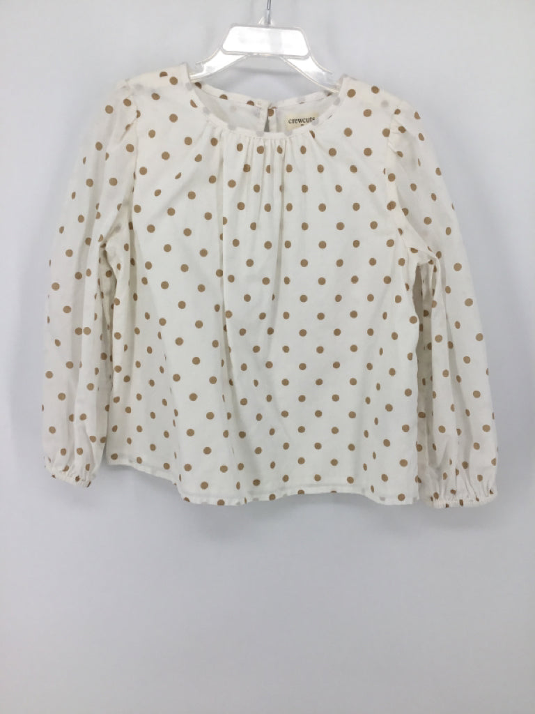 Crewcuts Child Size 6 White Shirt - girls