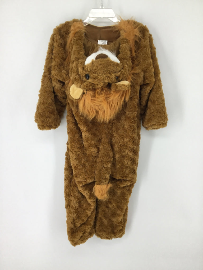 Target Child Size 2 Brown Lion Halloween Costume