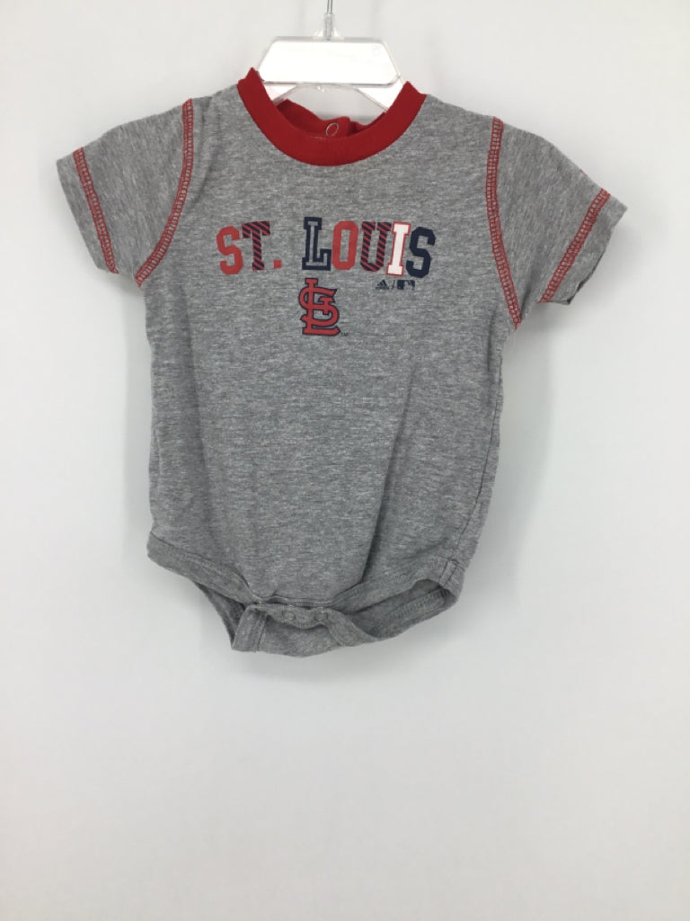 Adidas Child Size 3-6 Months Gray Onesie