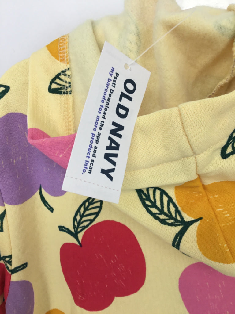 Old Navy Child Size 2 Yellow Hoodie - girls