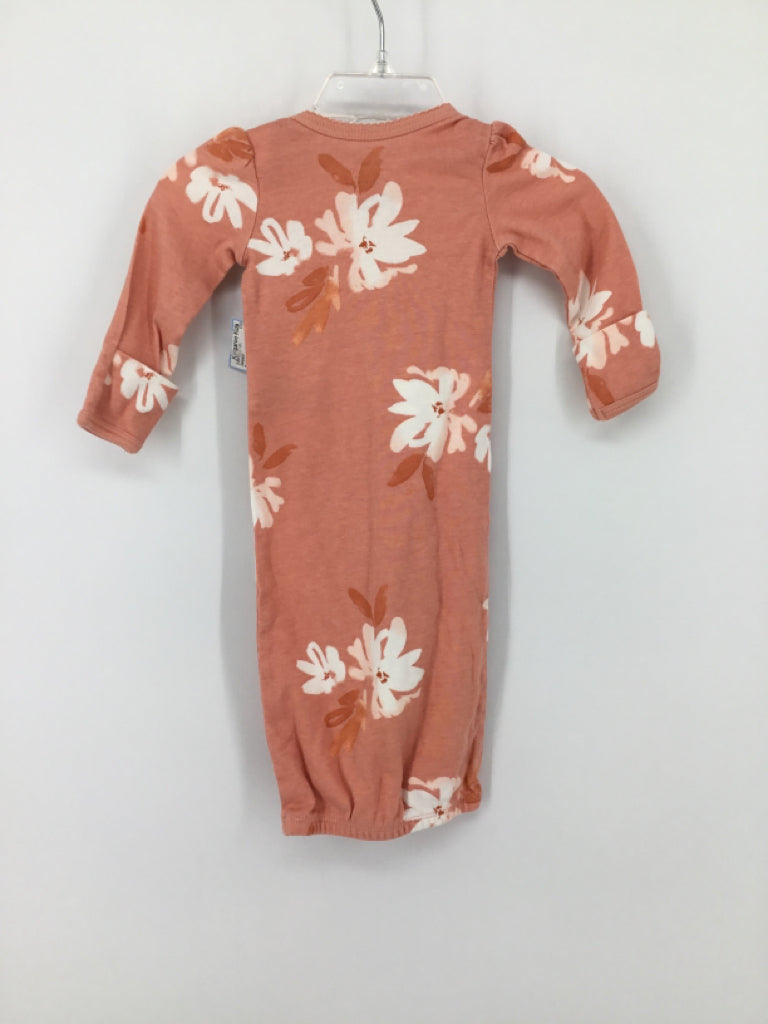 Carter's Child Size Newborn Pink Sleepers