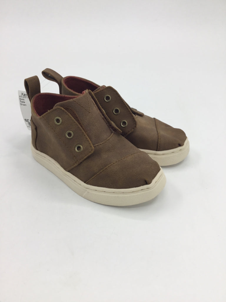Toms Child Size 8 Toddler Brown Boots