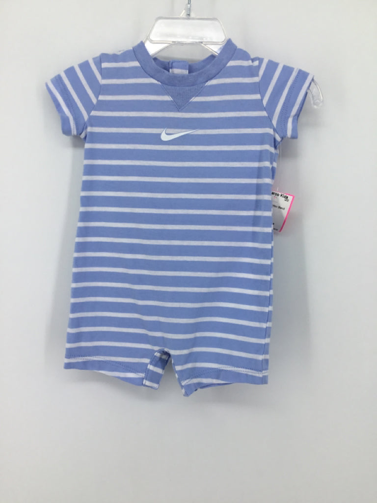 Nike Child Size 3 Months Blue Stripe Outfit - boys