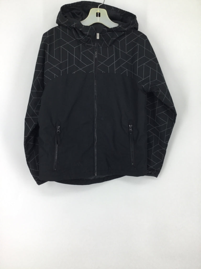 All In Motion Child Size 8 Black Print Jacket - boys