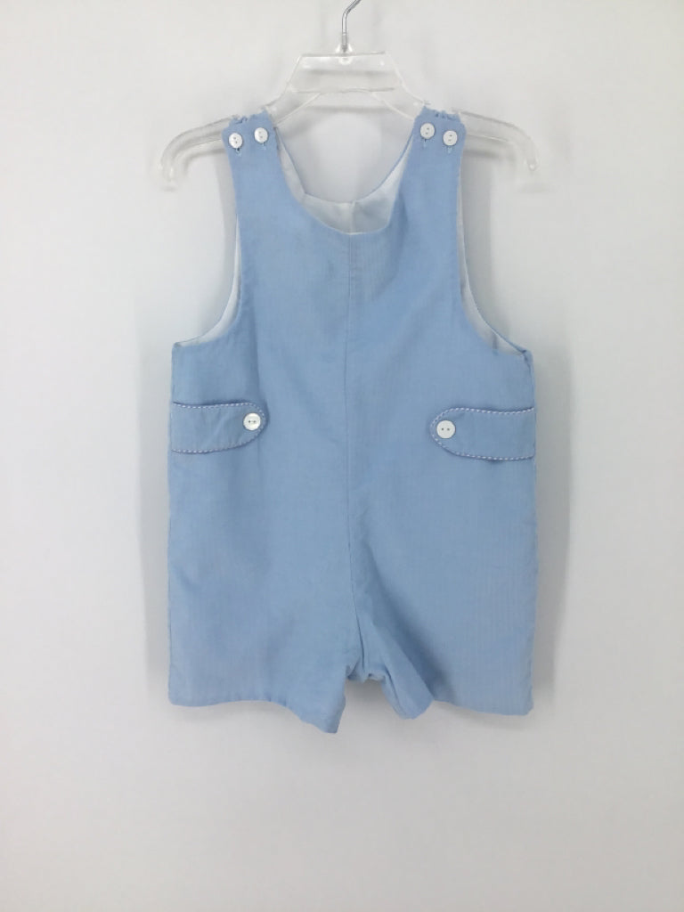Petit Bebe Child Size 2 Blue Solid Outfit - boys
