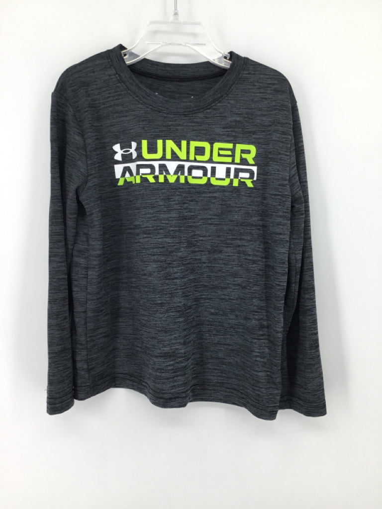 Under Armour Child Size 6 Gray screen printed T-shirt - boys