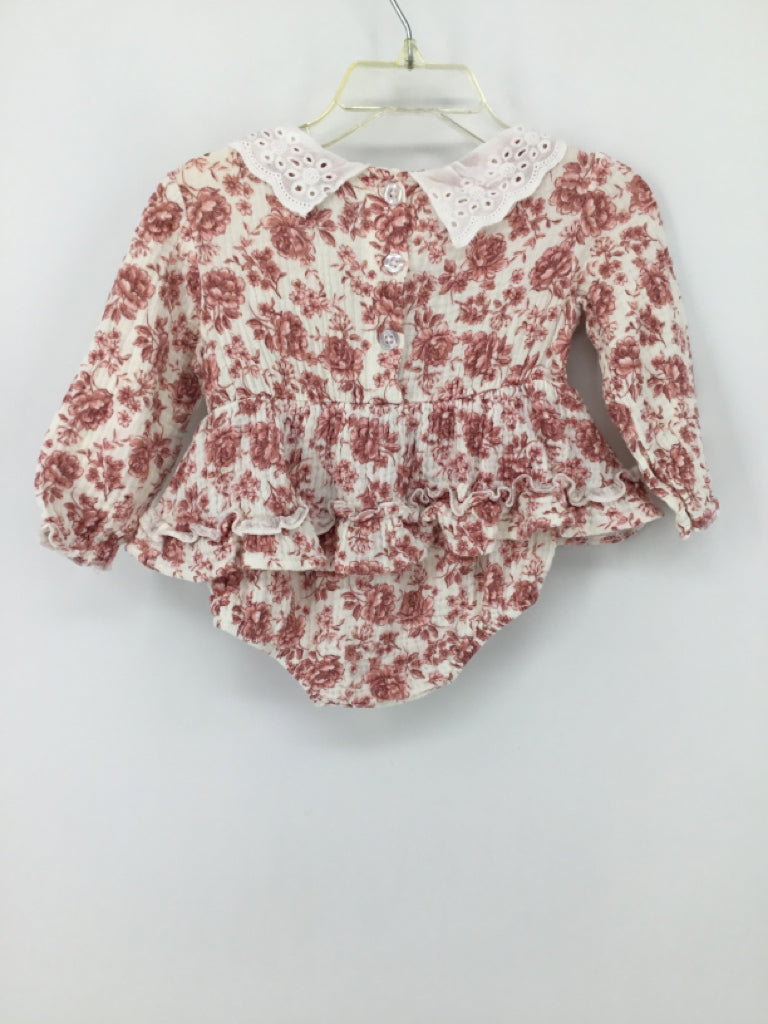 Nicole Miller Child Size 6-9 Months Pink Outfit - girls