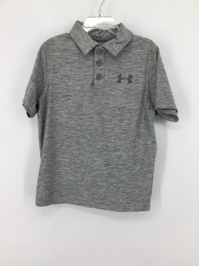 Under Armour Child Size 6 Gray Marbled Shirt - boys