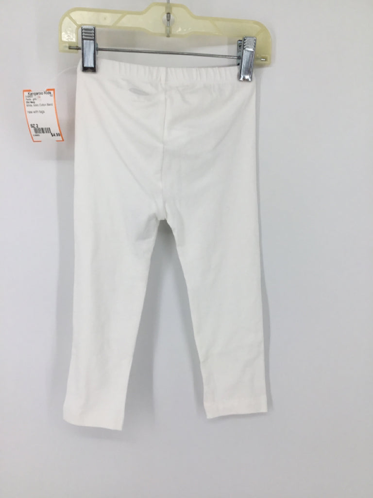 Old Navy Child Size 2 White Pants - girls