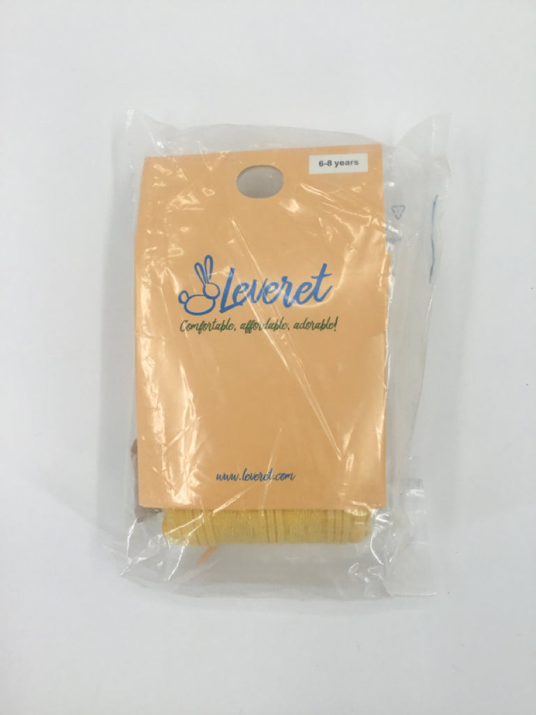 Leveret Yellow Tights - 6-8yrs - New in pkg