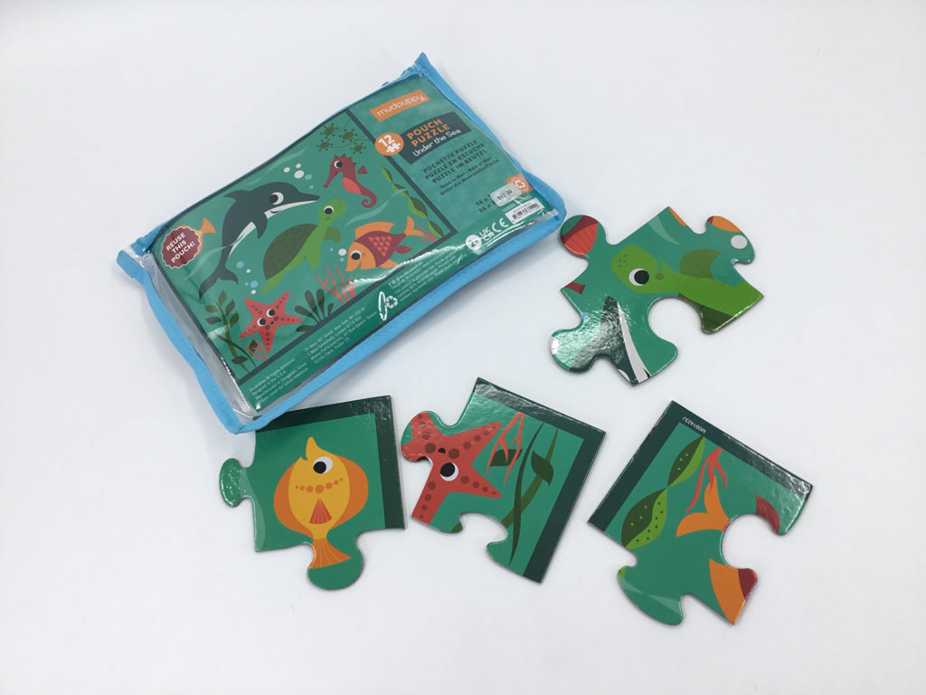 mudpuppy Under The Sea Pouch Puzzle