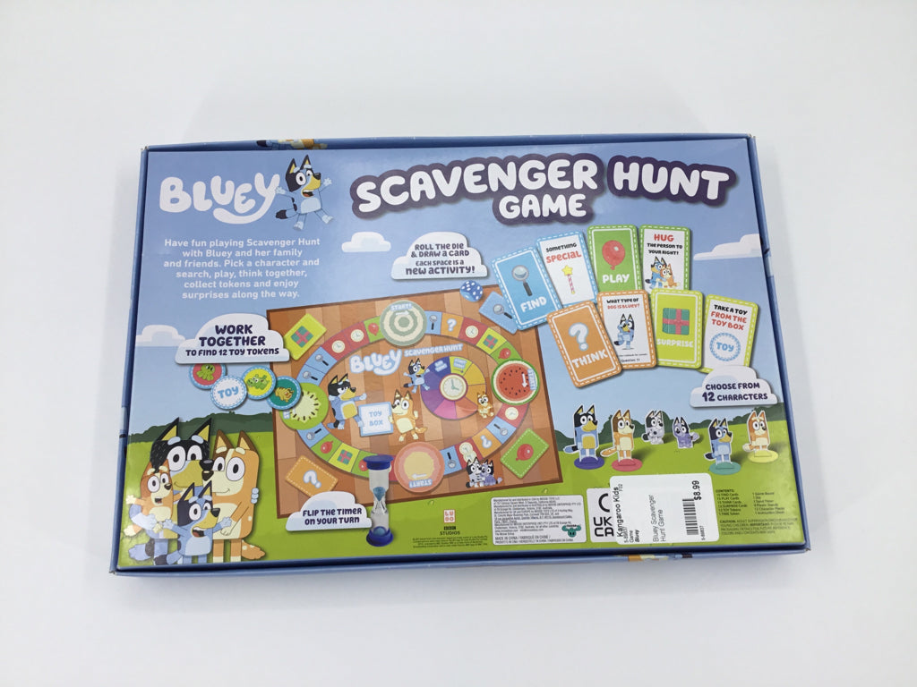 Bluey Scavenger Hunt Game