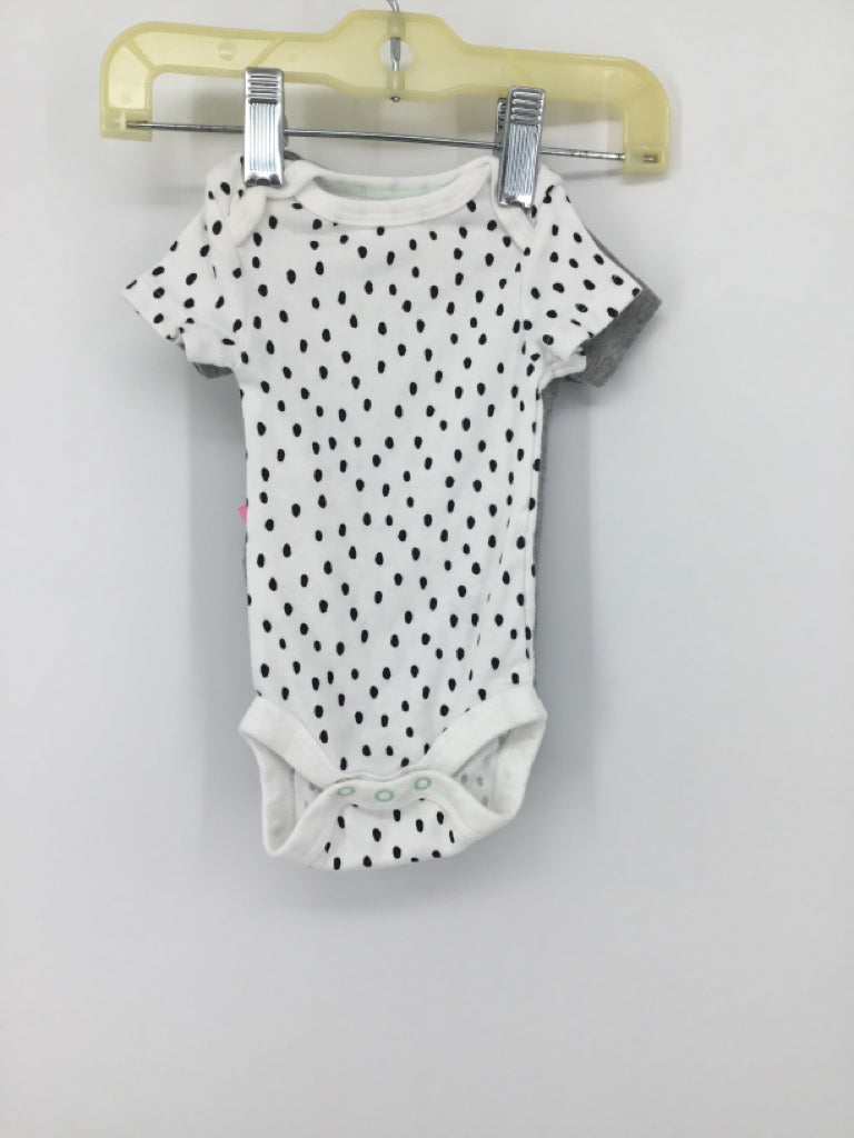 cloud island Child Size Newborn Gray Onesie