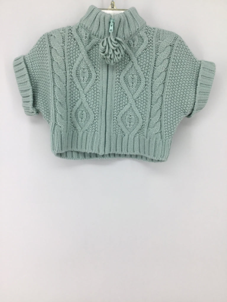 Janie and Jack Child Size 3 Green Sweater - girls