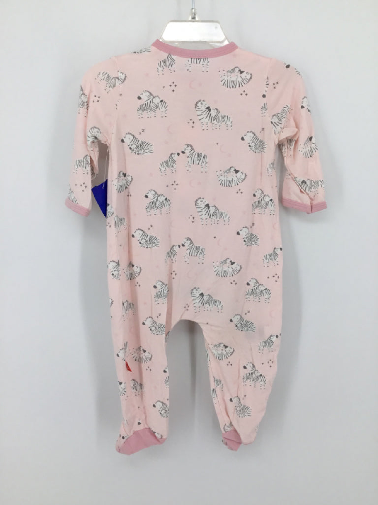 Magnetic Me Child Size 3-6 Months Pink Sleepers