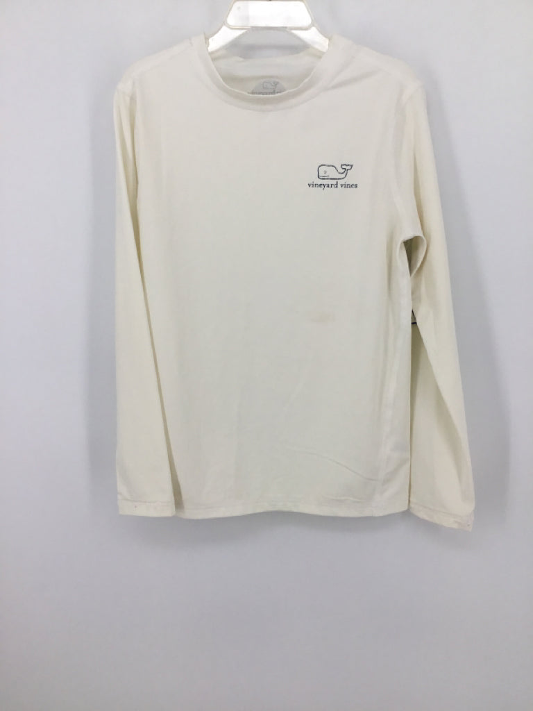 vineyard vines Child Size 6 White screen printed Shirt - boys