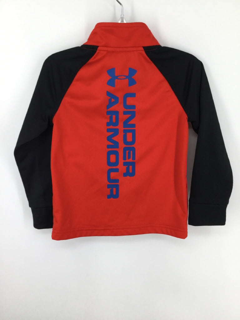 Under Armour Child Size 2 Red Solid Jacket - boys
