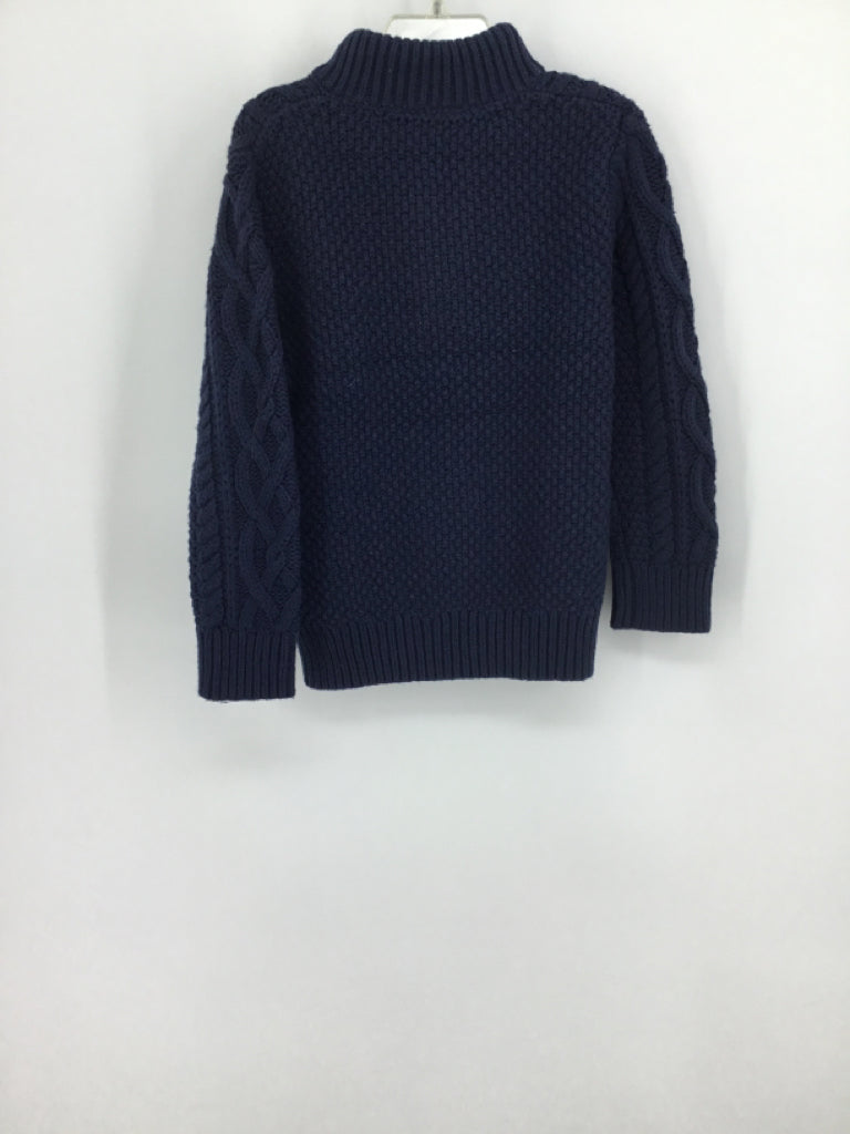 Baby Gap Child Size 5 Navy Solid Sweater - boys