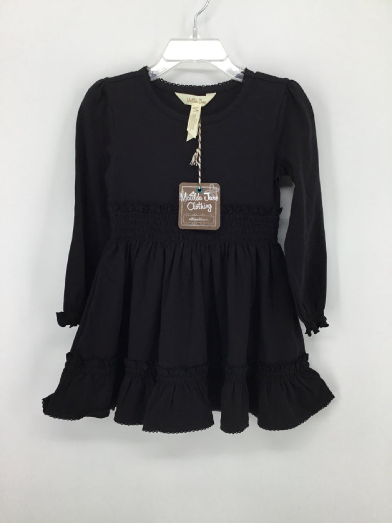 Matilda Jane Clothing Child Size 2 Black Dress - girls