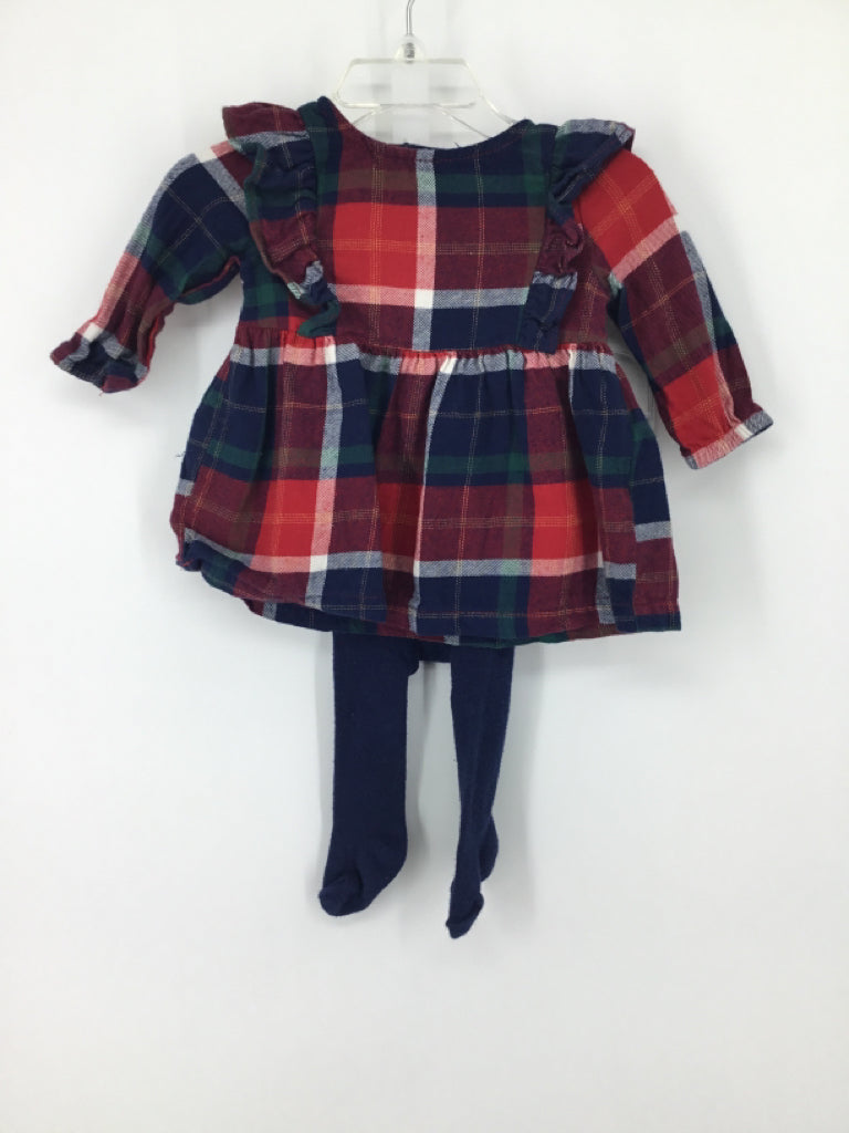 Child of Mine Child Size 0-3 Months Navy Dress - girls