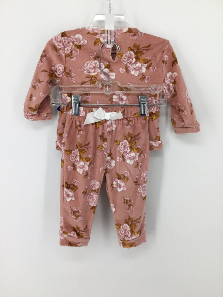 Little Lass Child Size 6-9 Months Pink Outfit - girls