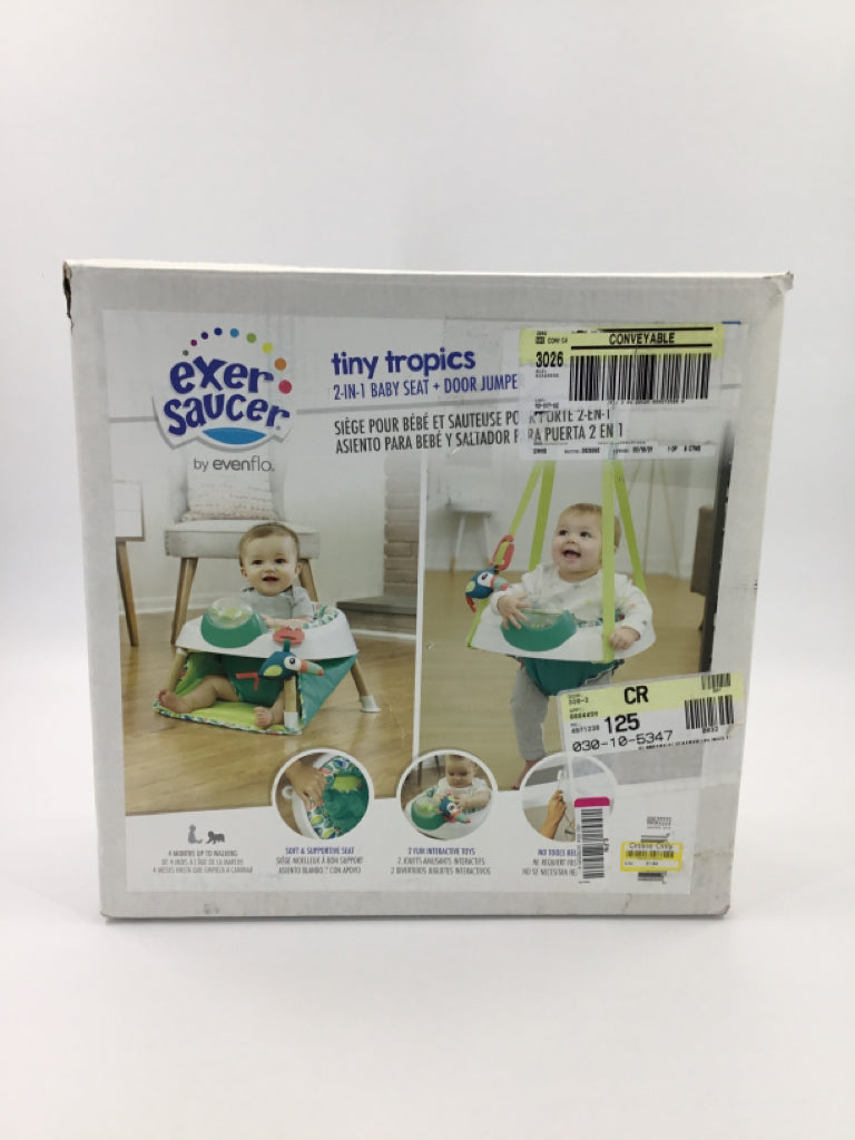 Exersaucer 2-in-1 Baby Seat + Door Jumper