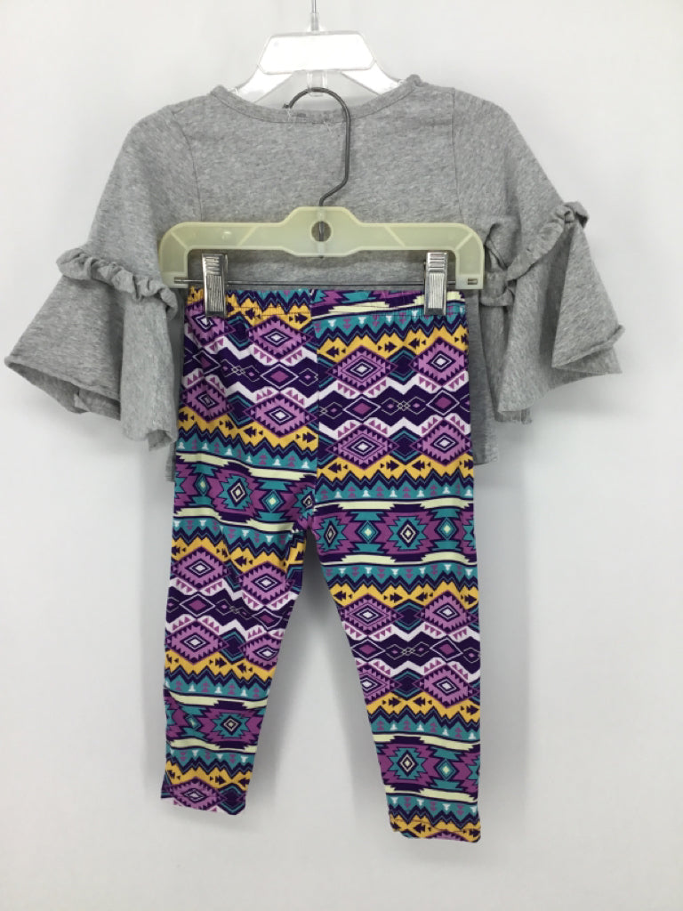 Marie Nicole Child Size 12-18 Months Gray Outfit - girls