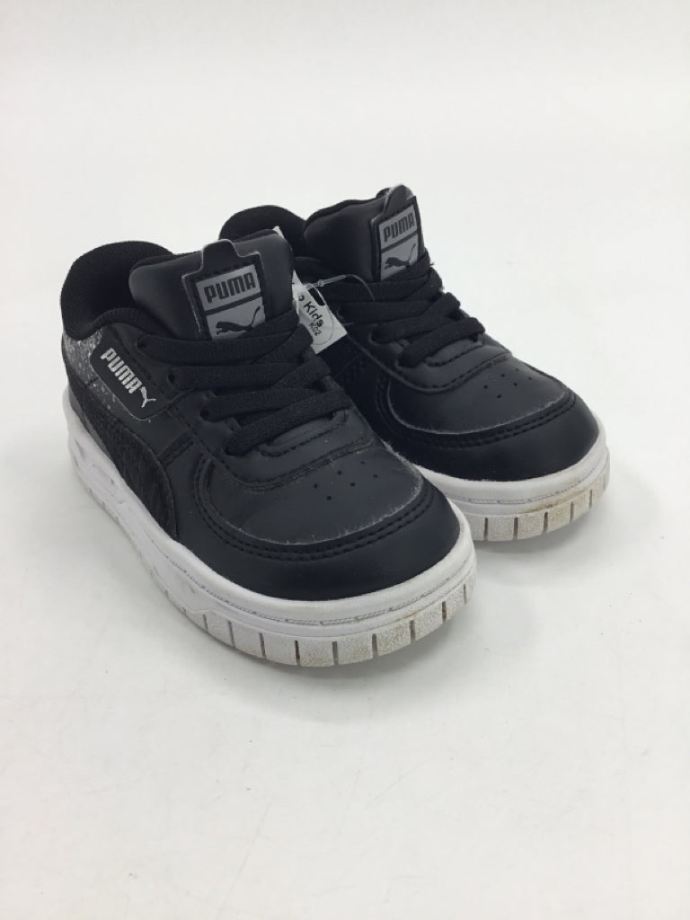 Puma Child Size 6 Toddler Black Sneakers