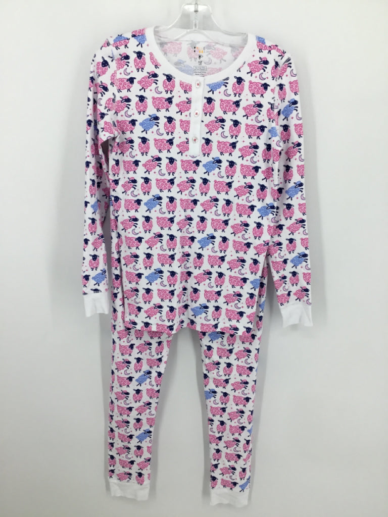 Roller Rabbit Child Size 12 Pink Pajamas - girls