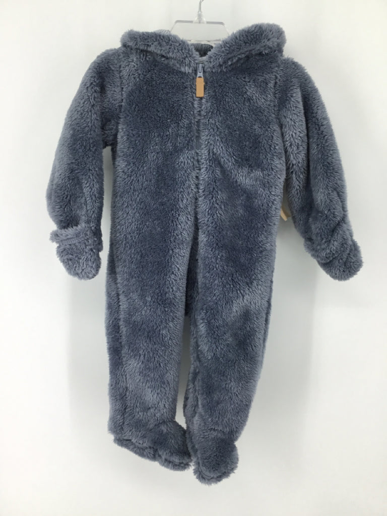 Carter's Child Size 9 Months Blue Solid Outerwear - boys