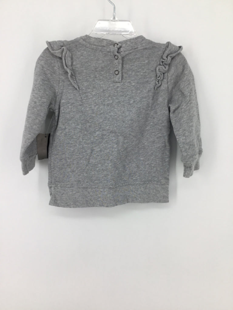 Hanna Andersson Child Size 2 Gray Sweatshirt - girls