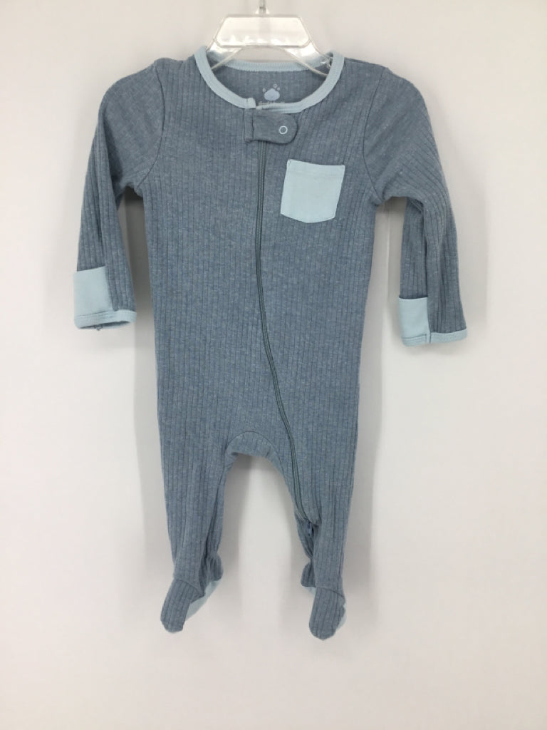 cloud island Child Size 3-6 Months Blue Sleepers