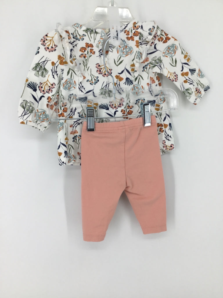 Just One You Made by Carters Child Size 3 Months White Outfit - girls