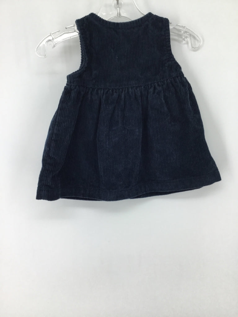 Just One You Made by Carters Child Size 3 Months Navy Dress - girls