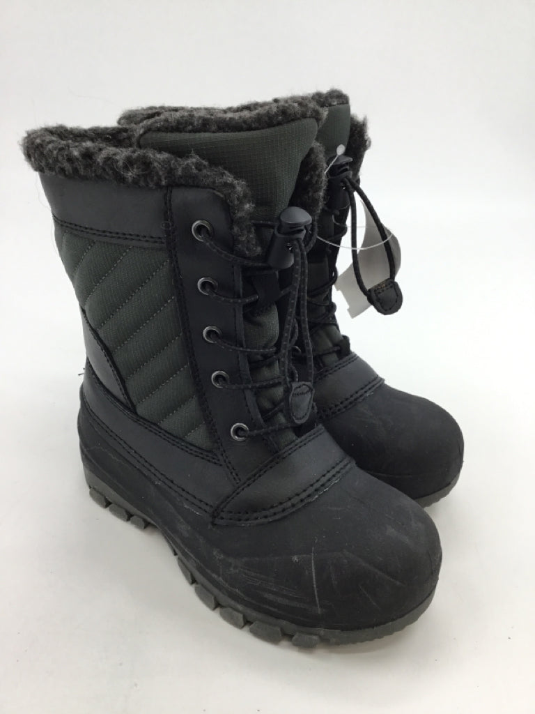 All In Motion Child Size 13 Black Rain/Snow Boots