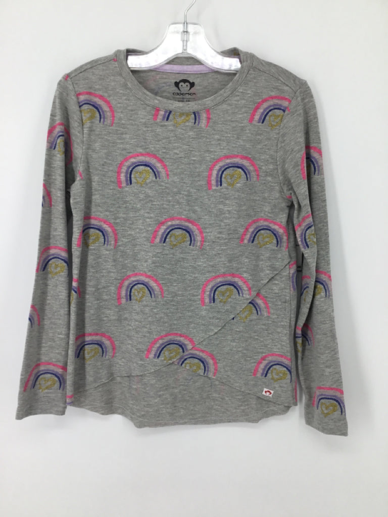 appaman Child Size 10 Gray T-shirt - girls