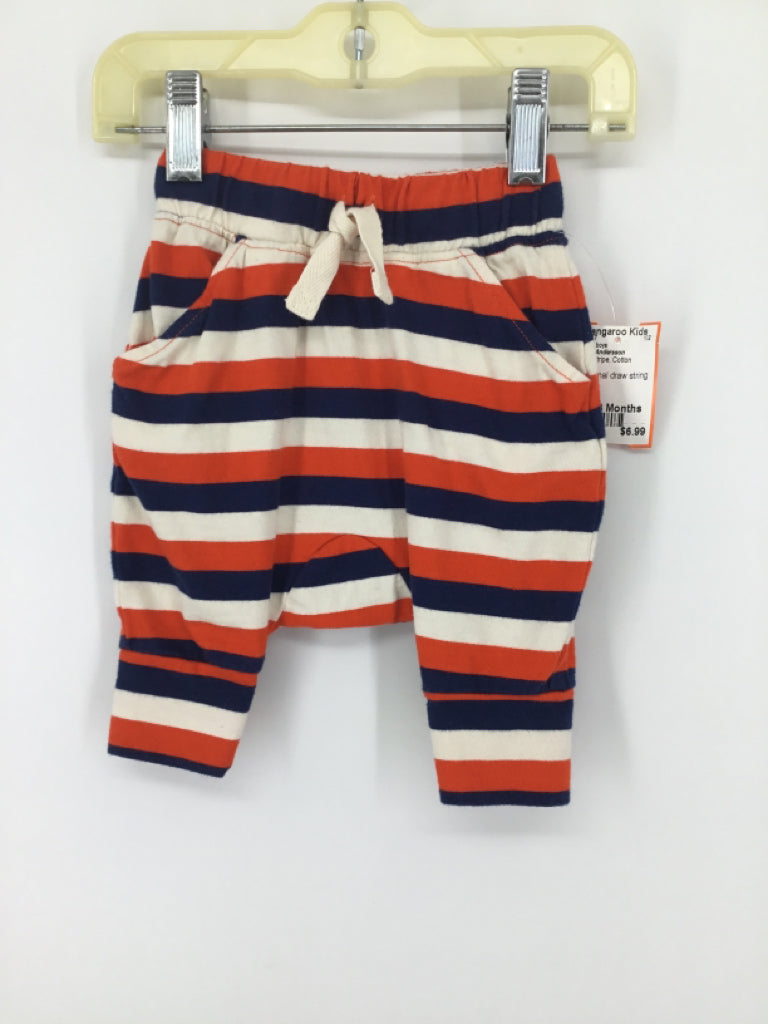 Hanna Andersson Child Size 0-3 Months Navy Stripe Pants - boys
