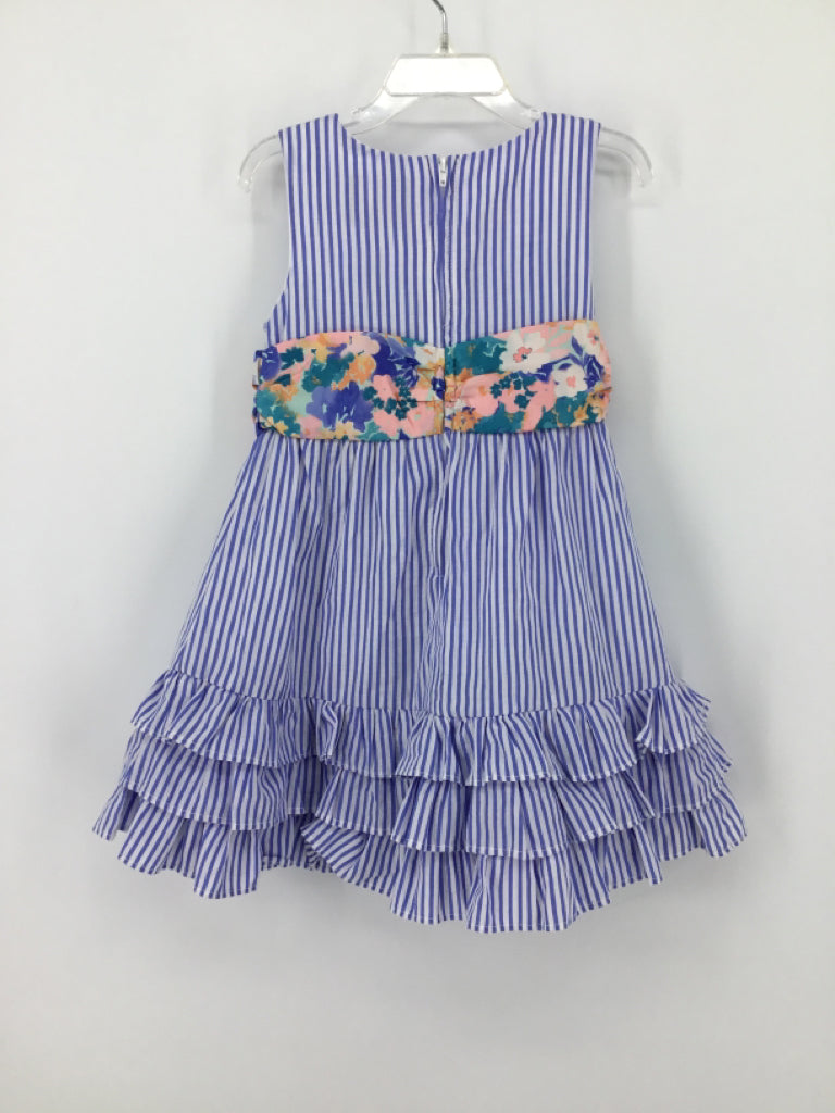 Rare Editions Child Size 4 Blue Dress - girls