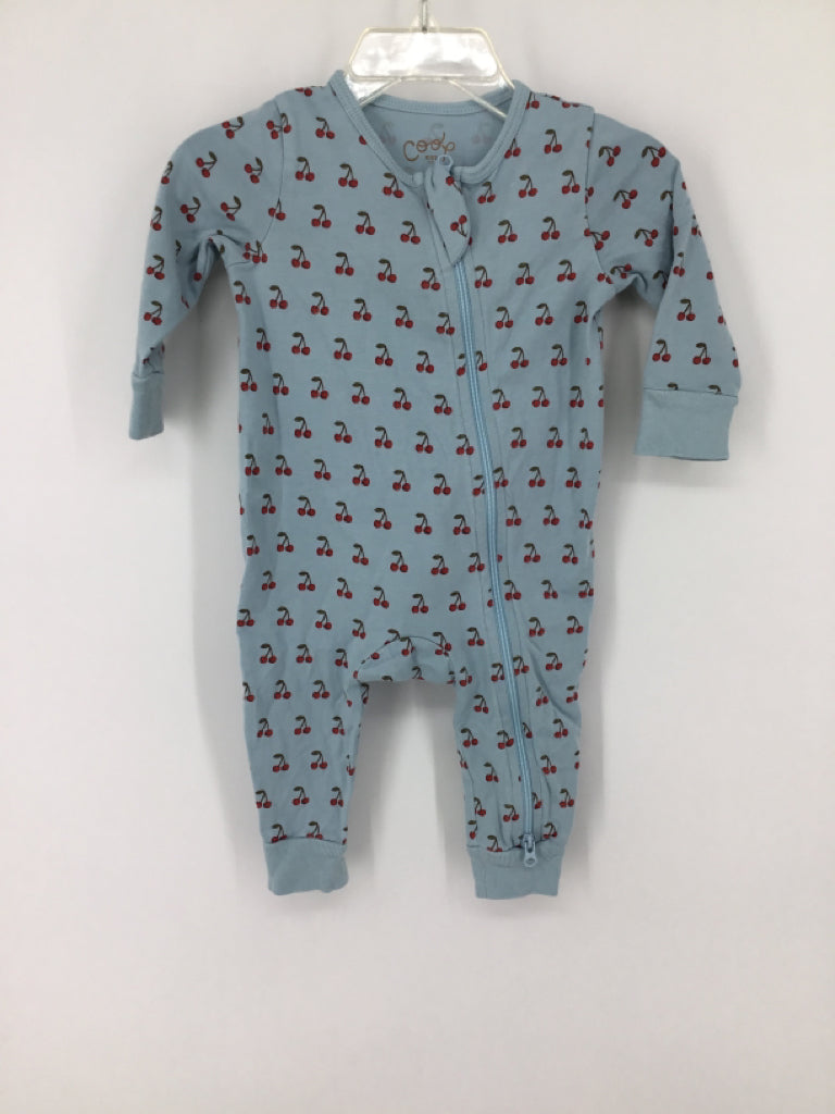 Coop Child Size 0-3 Months Blue Pajamas - girls