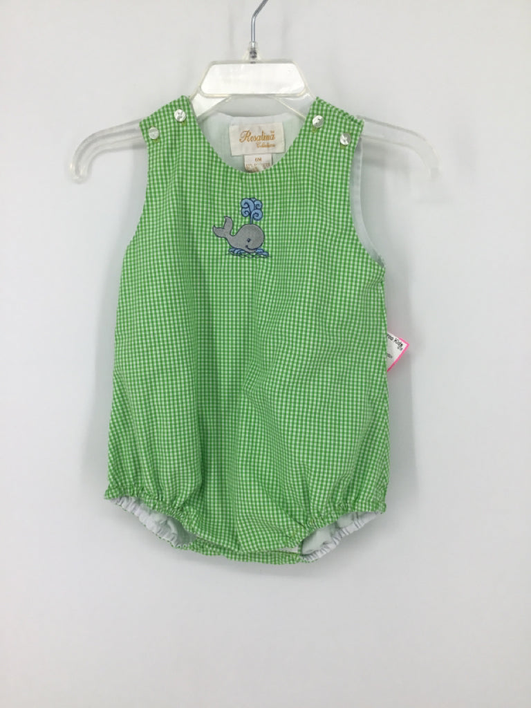 Rosalina Child Size 6 Months Green Outfit - girls