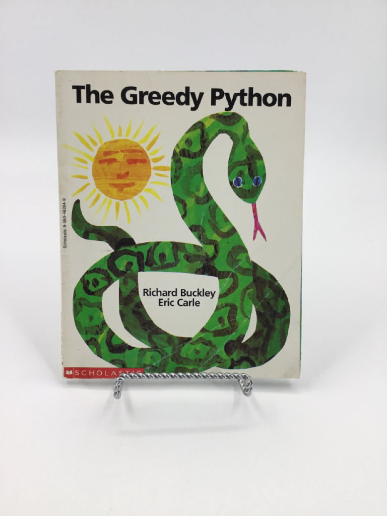 Scholastic Eric Carle The Greedy Python Paper Back Book