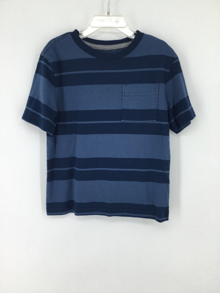 Old Navy Child Size 6 Blue Stripe Shirt - boys