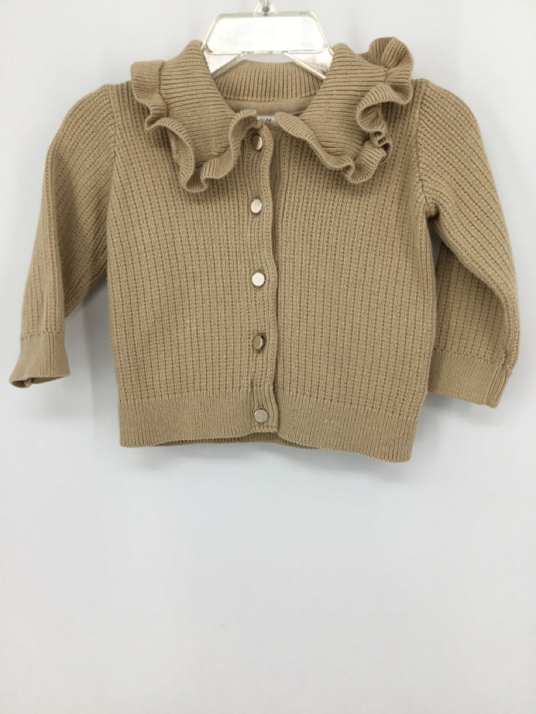 H & M Child Size 6 Months Tan Sweater - girls
