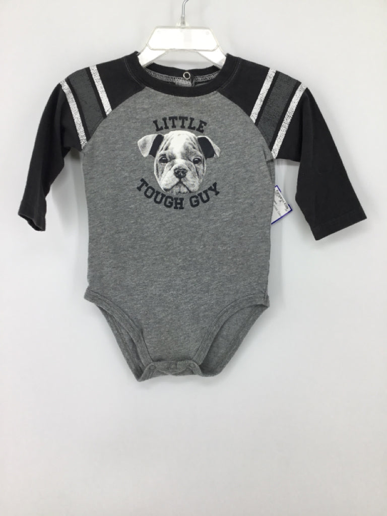 jumping beans Child Size 12 Months Gray Onesie