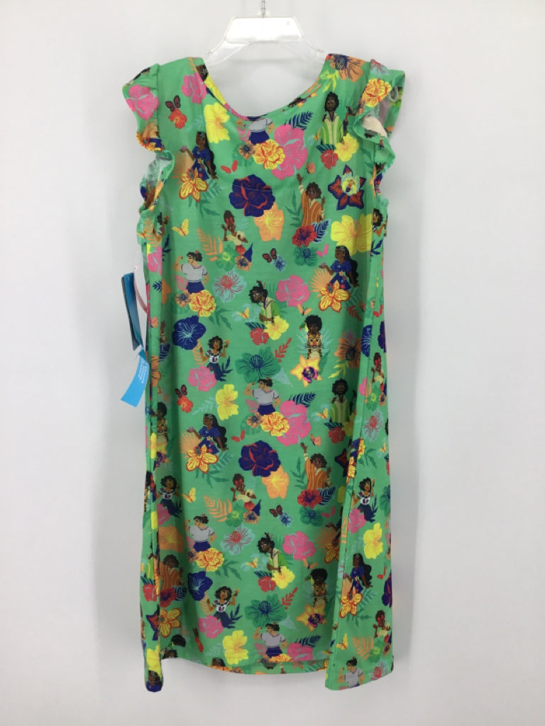 Disney Child Size 7 Green Pajamas - girls
