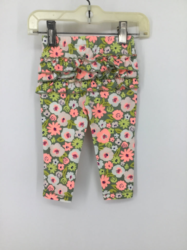 Cat & Jack Child Size 6-9 Months Multi-Color Pants - girls